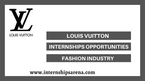 louis vuitton vacancies|louis vuitton internship summer 2024.